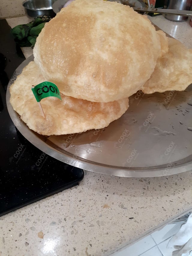 Delicious Bhature prepared by COOX