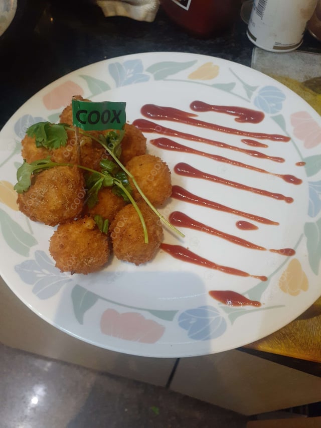 Delicious Fried Cheese Balls prepared by COOX