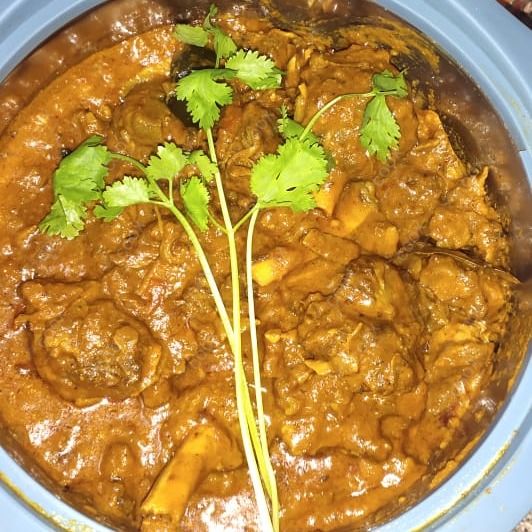 Delicious Mutton Rogan Josh prepared by COOX