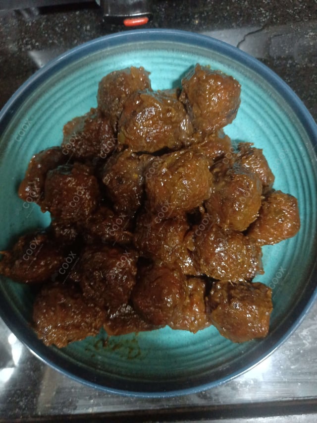 Delicious Veg Manchurian (Dry) prepared by COOX