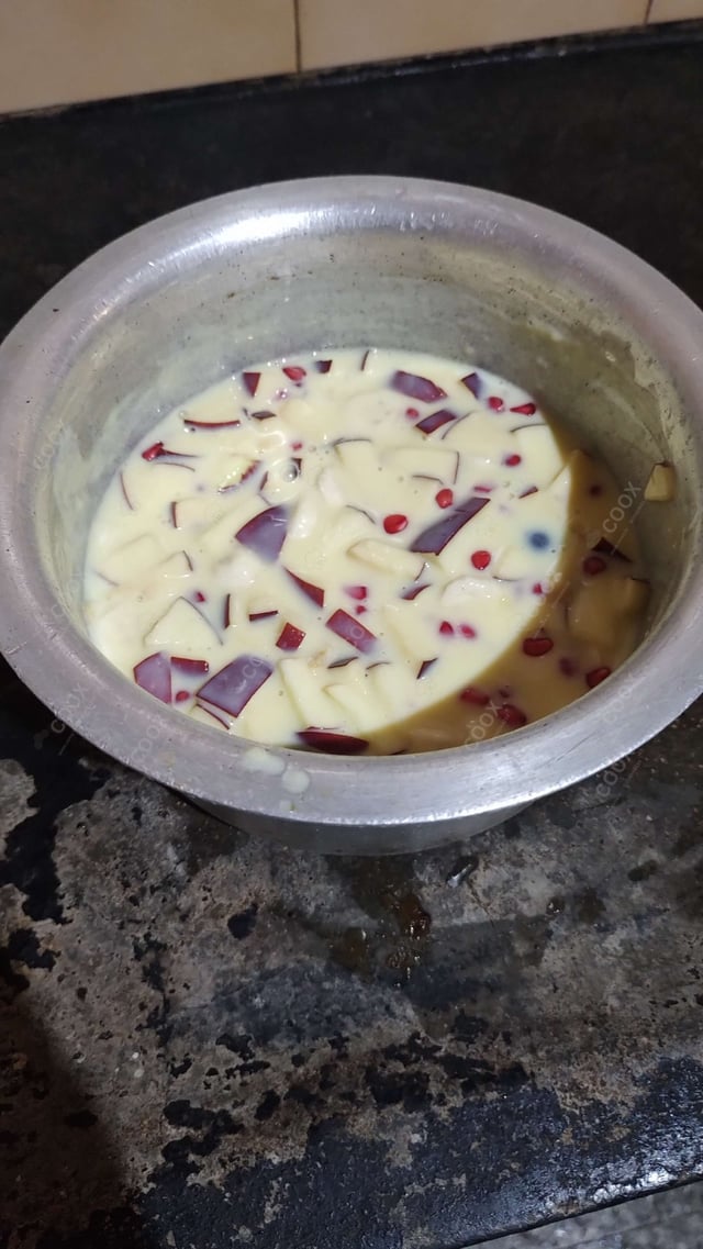 Delicious Fruit Custard prepared by COOX