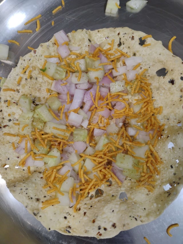 Delicious Masala Papad prepared by COOX