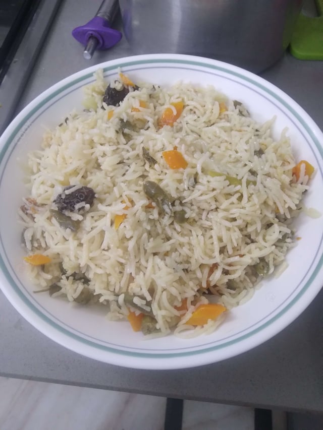 Delicious Veg Pulao prepared by COOX