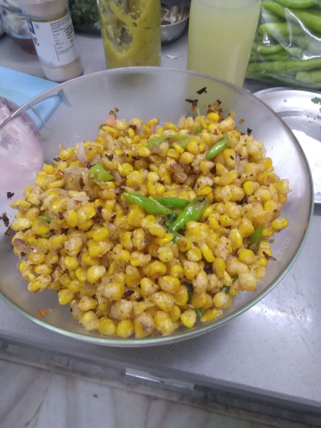 Delicious Crispy Fried Corn prepared by COOX