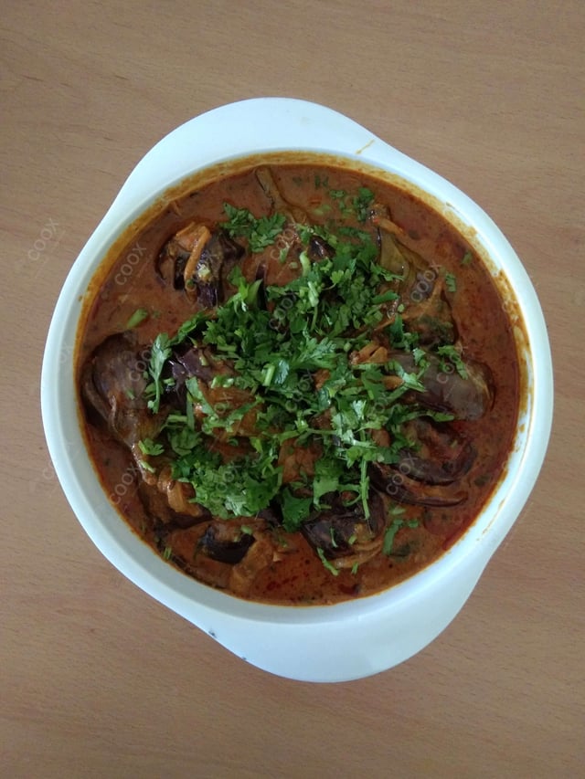 Delicious Baingan ki Sabzi prepared by COOX