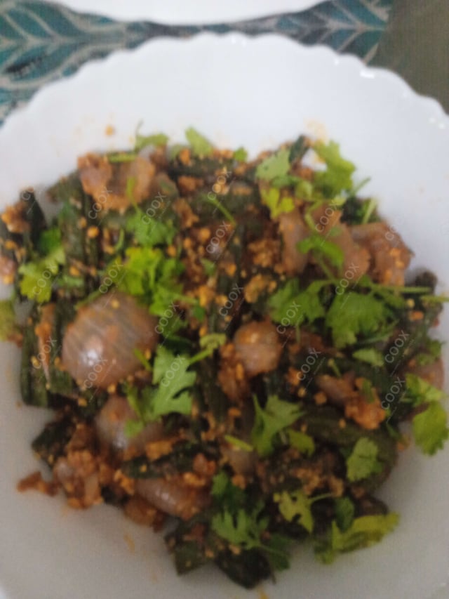 Delicious Bhindi do Pyaza prepared by COOX