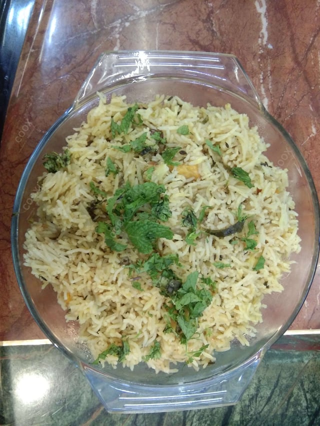 Delicious Veg Pulao prepared by COOX