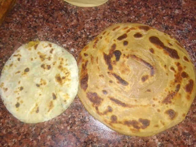 Delicious Lachha Paranthas prepared by COOX