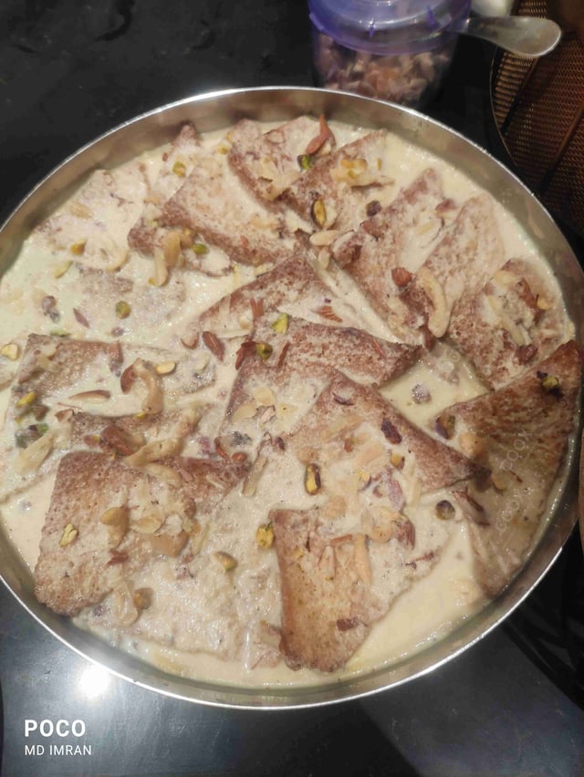 Delicious Shahi Tukda prepared by COOX