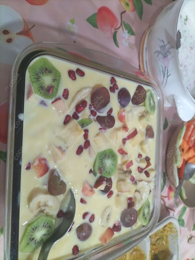 Delicious Fruit Pudding prepared by COOX