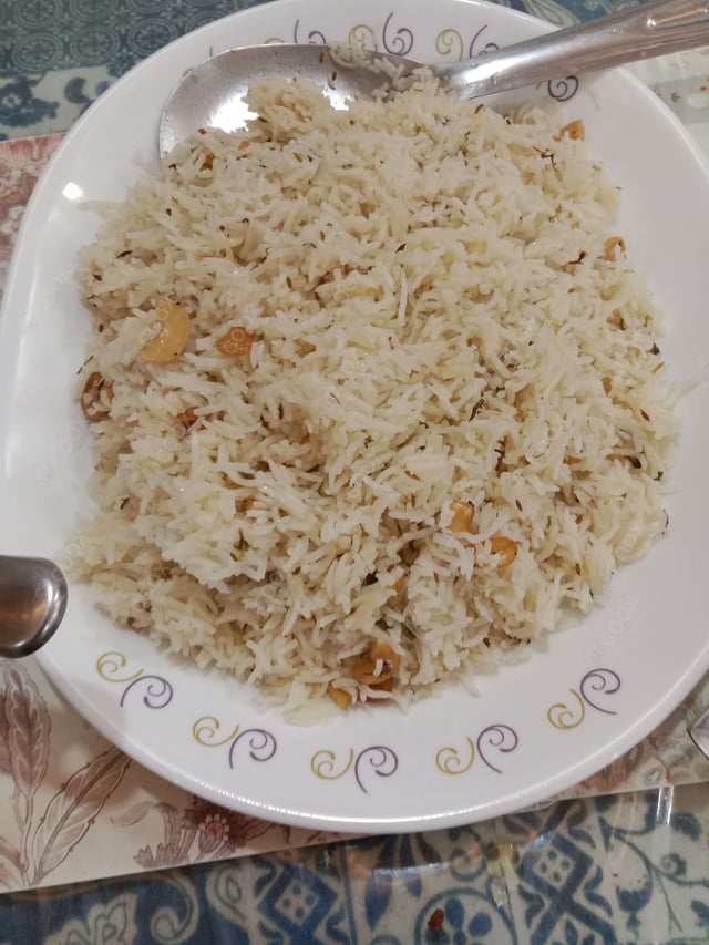 Delicious Jeera Rice prepared by COOX