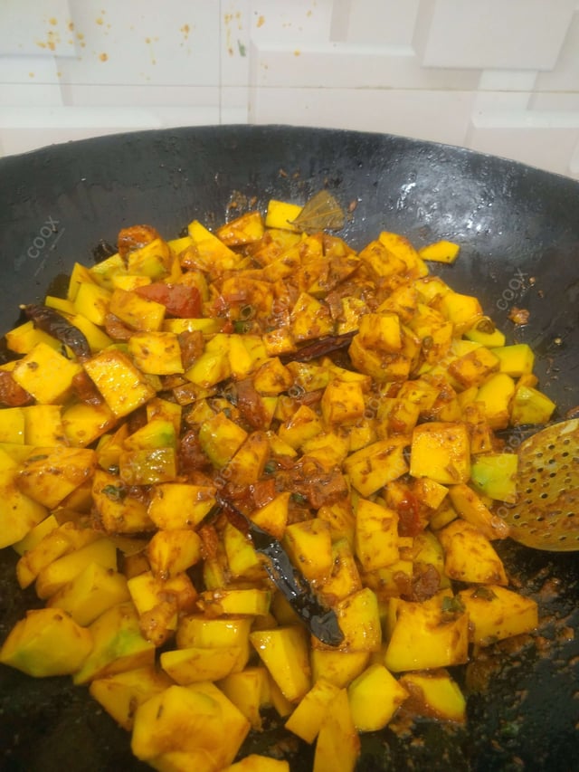 Delicious Kaddu ki Sabzi (Sitafal) prepared by COOX