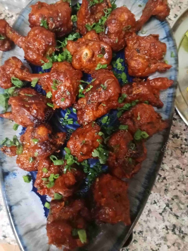 Delicious Chicken Lollipop prepared by COOX