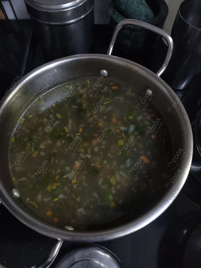 Delicious Lemon Coriander Soup prepared by COOX