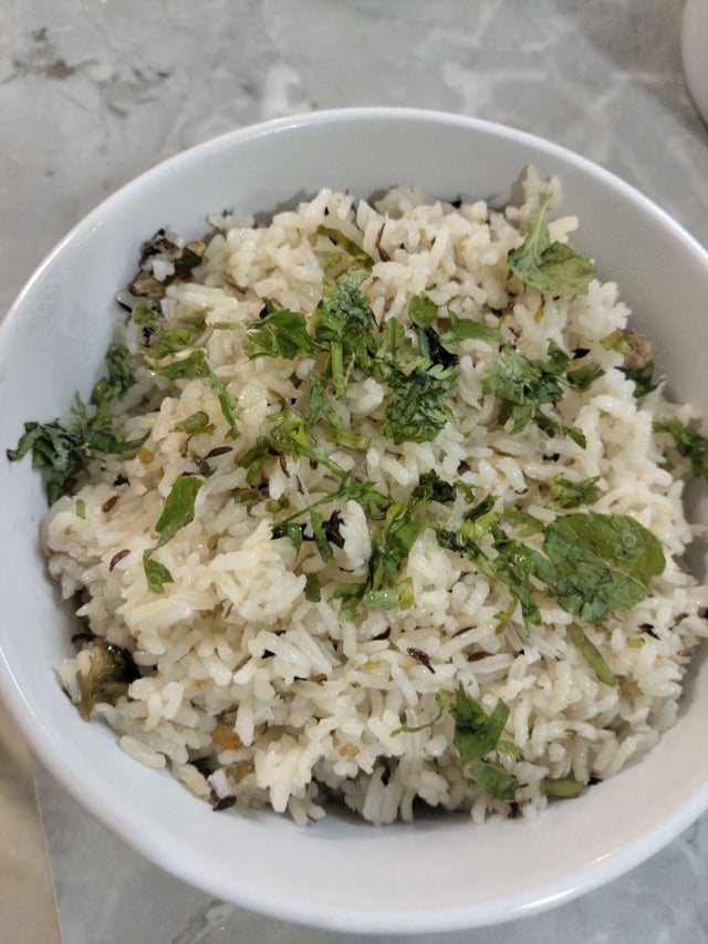 Delicious Jeera Rice prepared by COOX