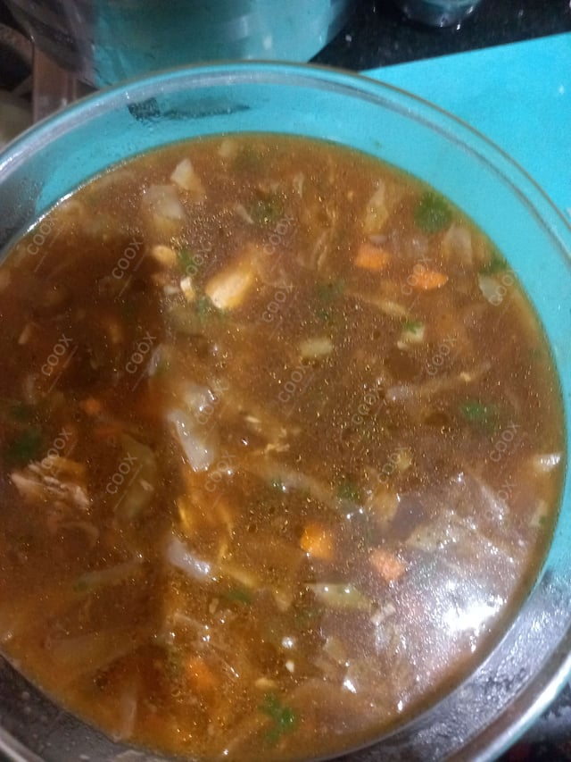 Delicious Chicken Hot & Sour Soup prepared by COOX