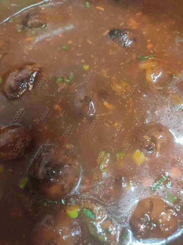 Delicious Veg Manchurian (Gravy) prepared by COOX