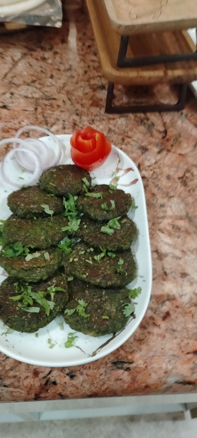 Delicious Hariyali Kebab prepared by COOX