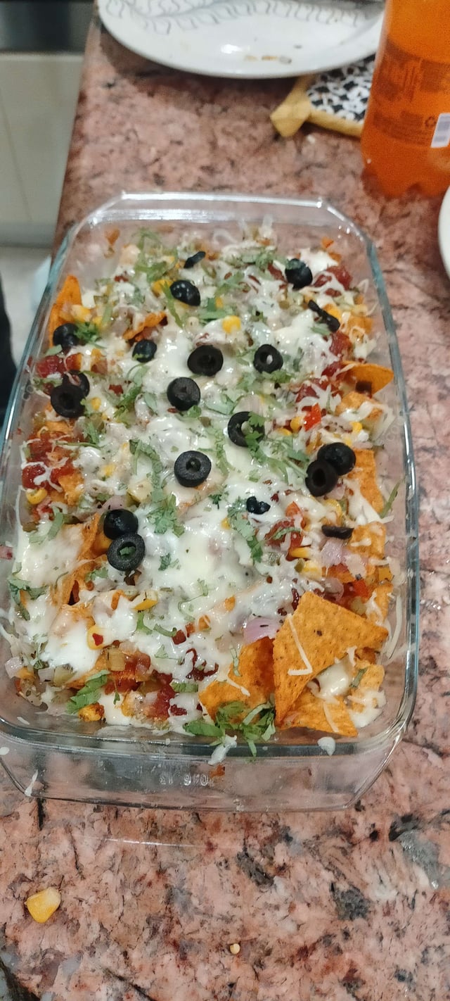 Delicious Cheese Nachos prepared by COOX