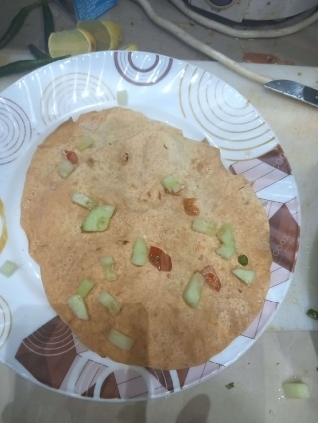 Delicious Salad, Papad prepared by COOX