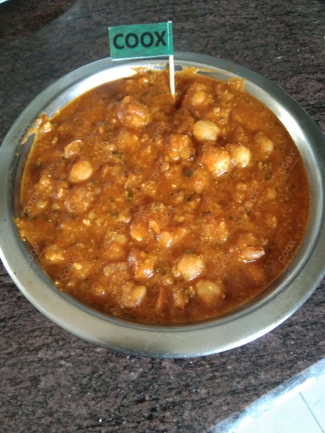 Delicious Chole prepared by COOX