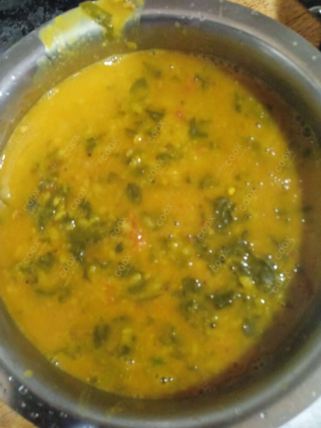 Delicious Palak Dal prepared by COOX