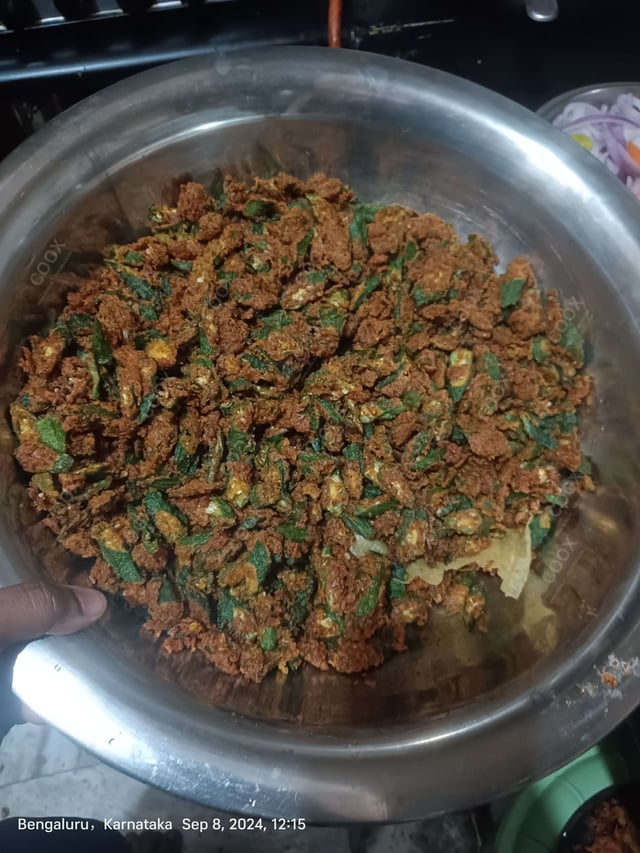 Delicious Kurkuri Bhindi prepared by COOX