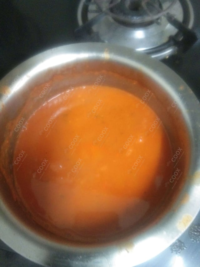 Delicious Tomato Basil Soup prepared by COOX