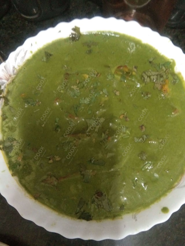 Delicious Palak Paneer prepared by COOX