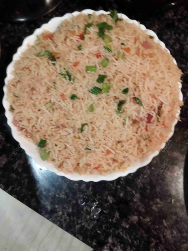 Delicious Veg Fried Rice prepared by COOX