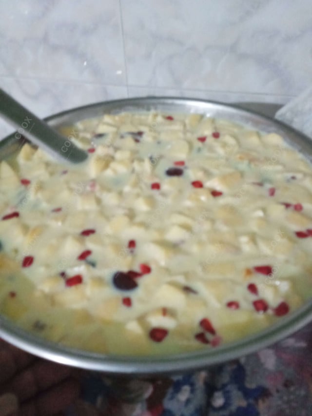 Delicious Fruit Custard prepared by COOX