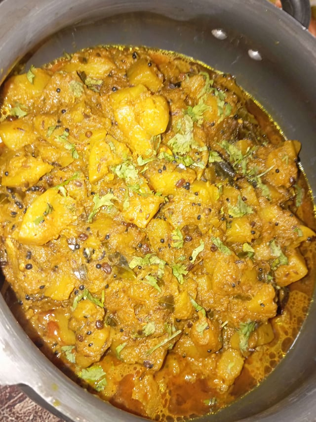 Delicious Kaddu ki Sabzi (Sitafal) prepared by COOX