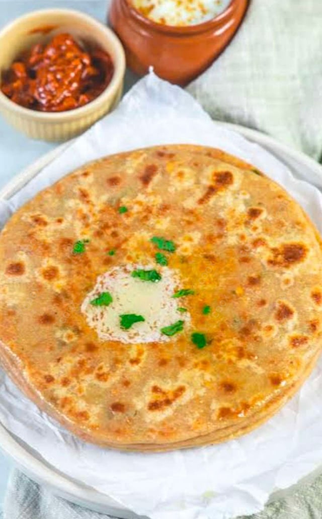 Delicious Stuffed Paranthas prepared by COOX