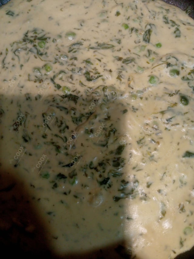 Delicious Methi Matar Malai prepared by COOX