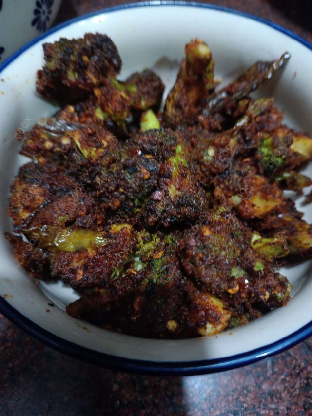 Delicious Masala Broccoli prepared by COOX