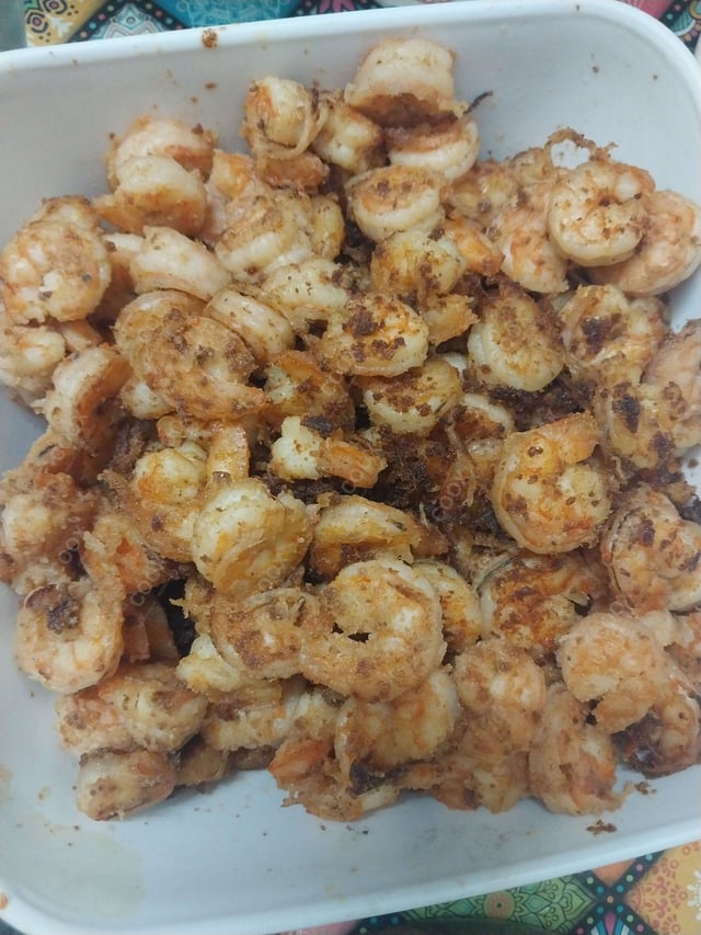 Delicious Prawns Salt and Pepper prepared by COOX