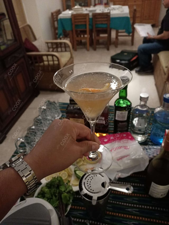 Delicious James Bond Martini prepared by COOX