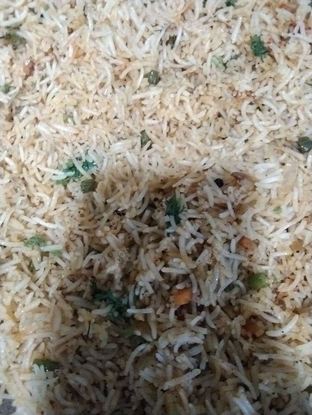 Delicious Veg Fried Rice prepared by COOX