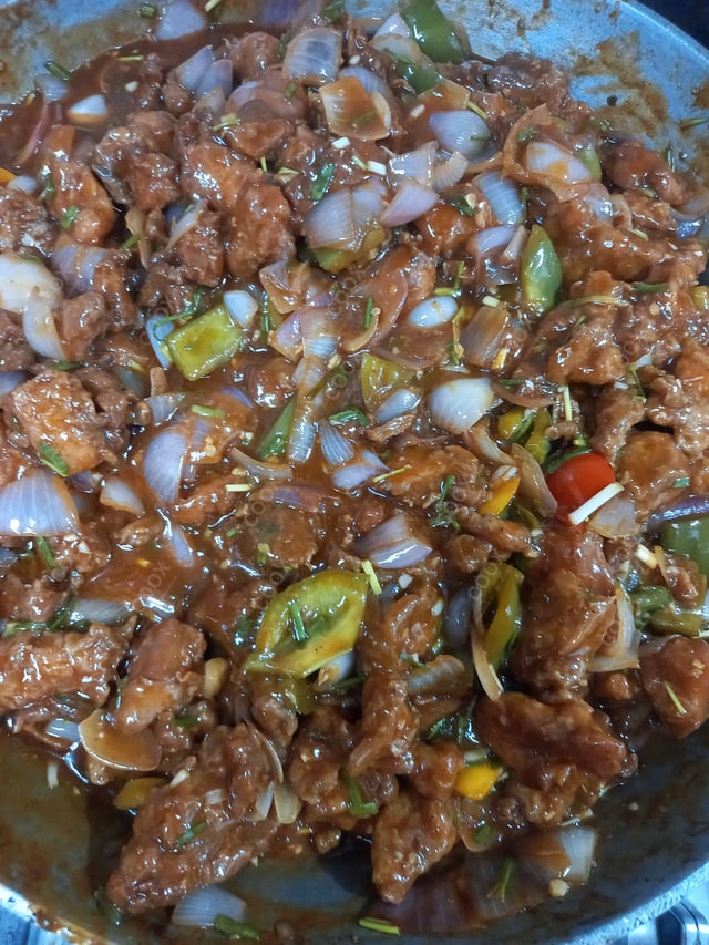 Delicious Chilli  Chicken prepared by COOX