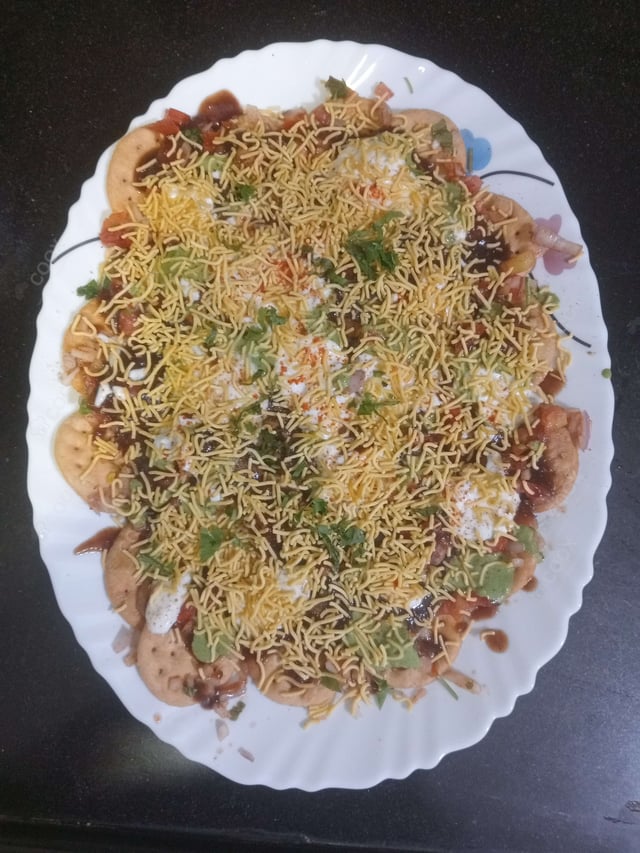 Delicious Papdi Chaat prepared by COOX