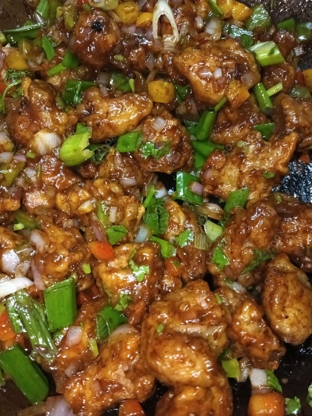 Delicious Chicken Manchurian (Dry) prepared by COOX