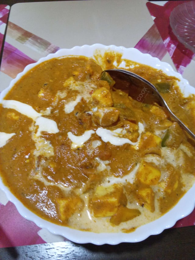 Delicious Kadhai Paneer prepared by COOX