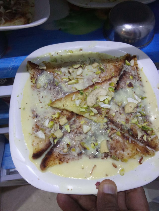 Delicious Shahi Tukda prepared by COOX