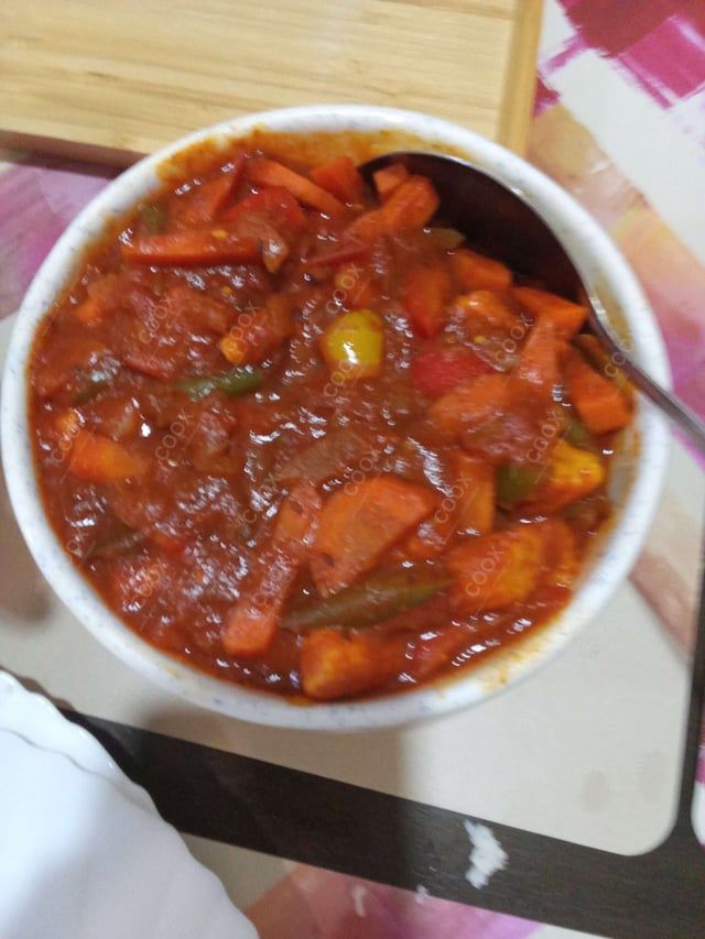 Delicious Veg Jalfrezi prepared by COOX