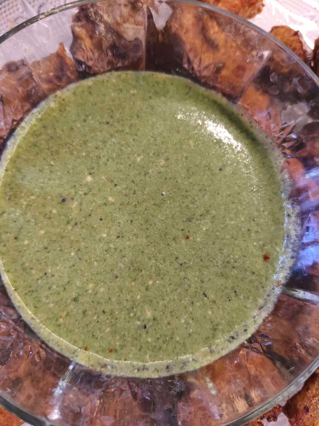 Delicious Green Chutney prepared by COOX