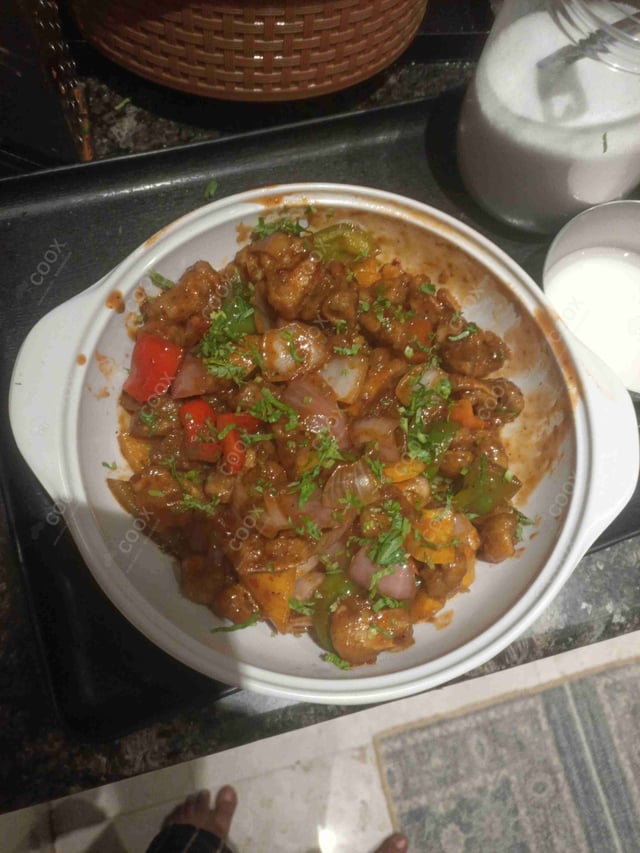 Delicious Chilli Mushroom prepared by COOX