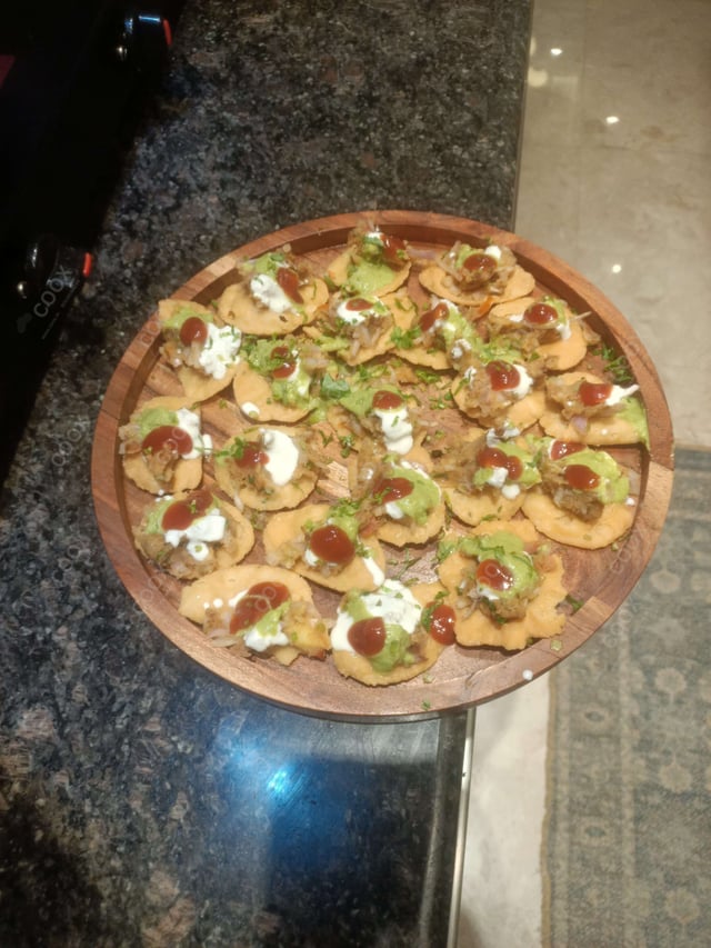 Delicious Papdi Chaat prepared by COOX