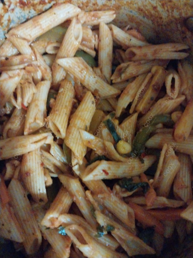 Delicious Pasta in Red Sauce prepared by COOX