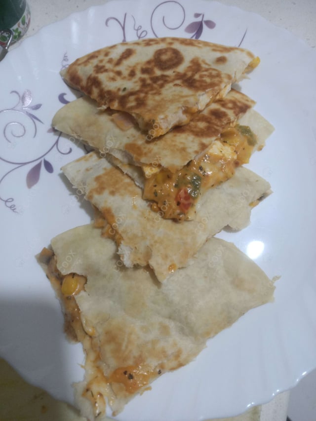 Delicious Veg Quesadillas prepared by COOX