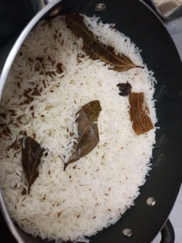 Delicious Jeera Rice prepared by COOX